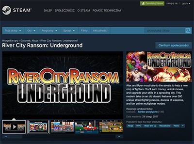 Premiera River City Ransom: Underground!