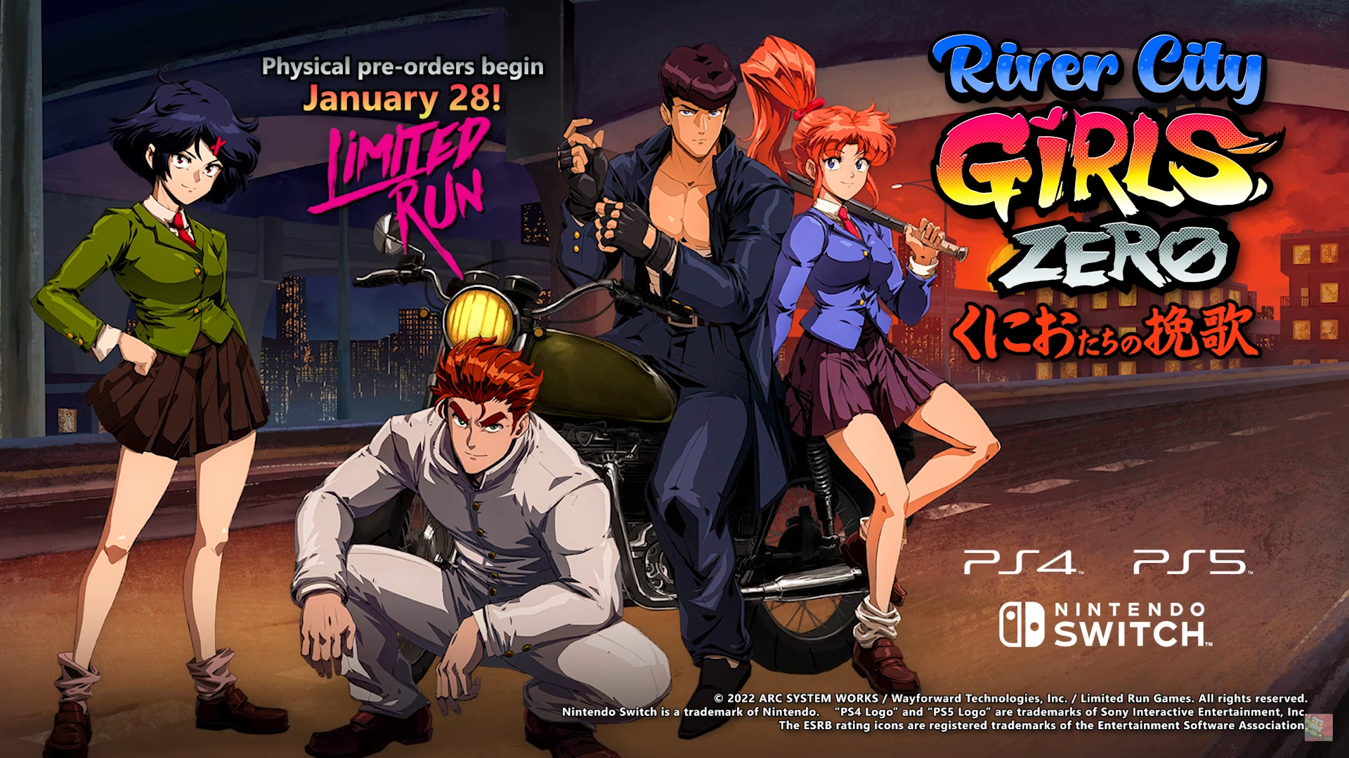 Rusza przedsprzedaż fizycznego wydania River City Girls Zero!
