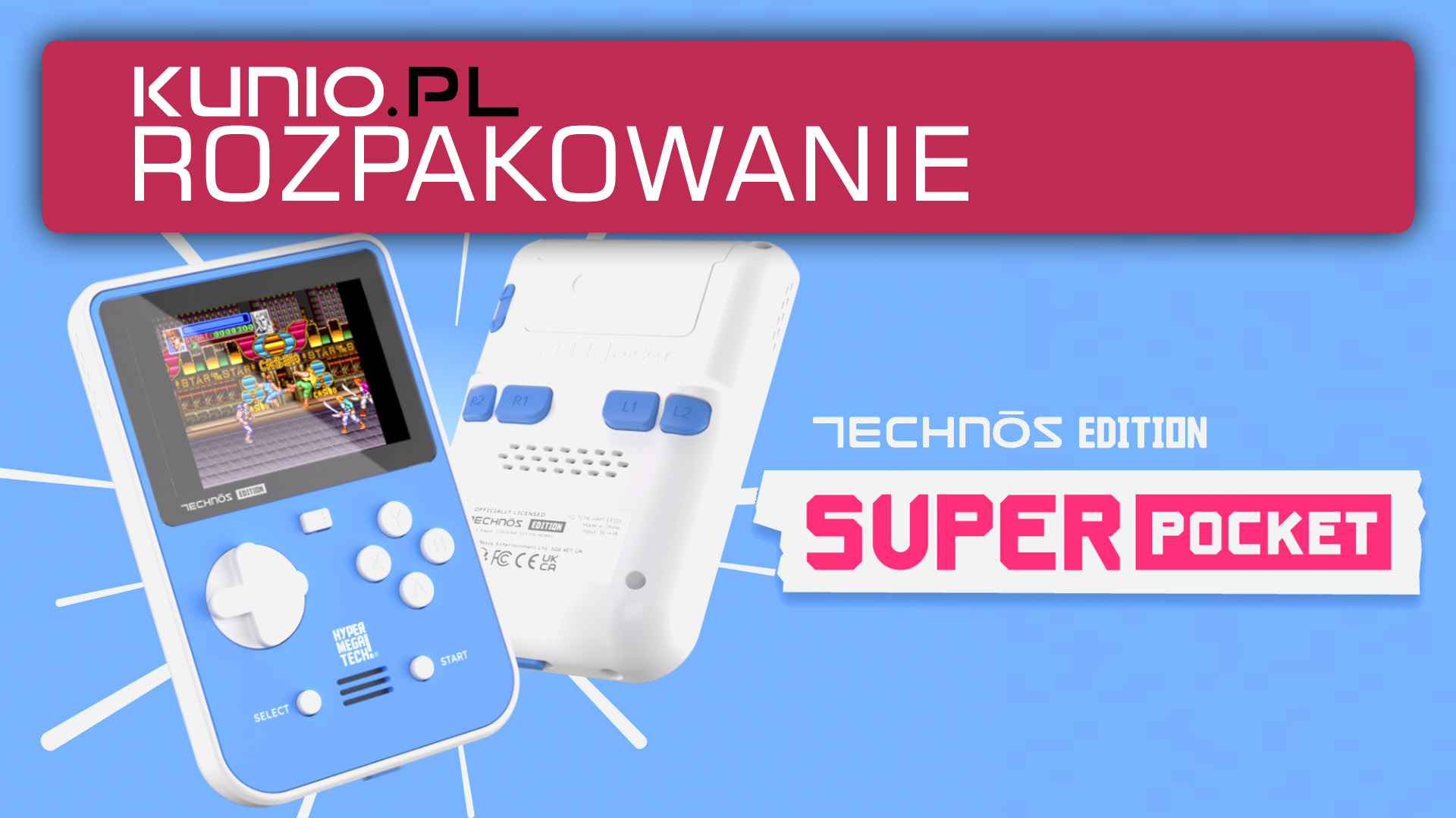 Hyper Mega Tech Super Pocket Technos Edition - Rozpakowanie