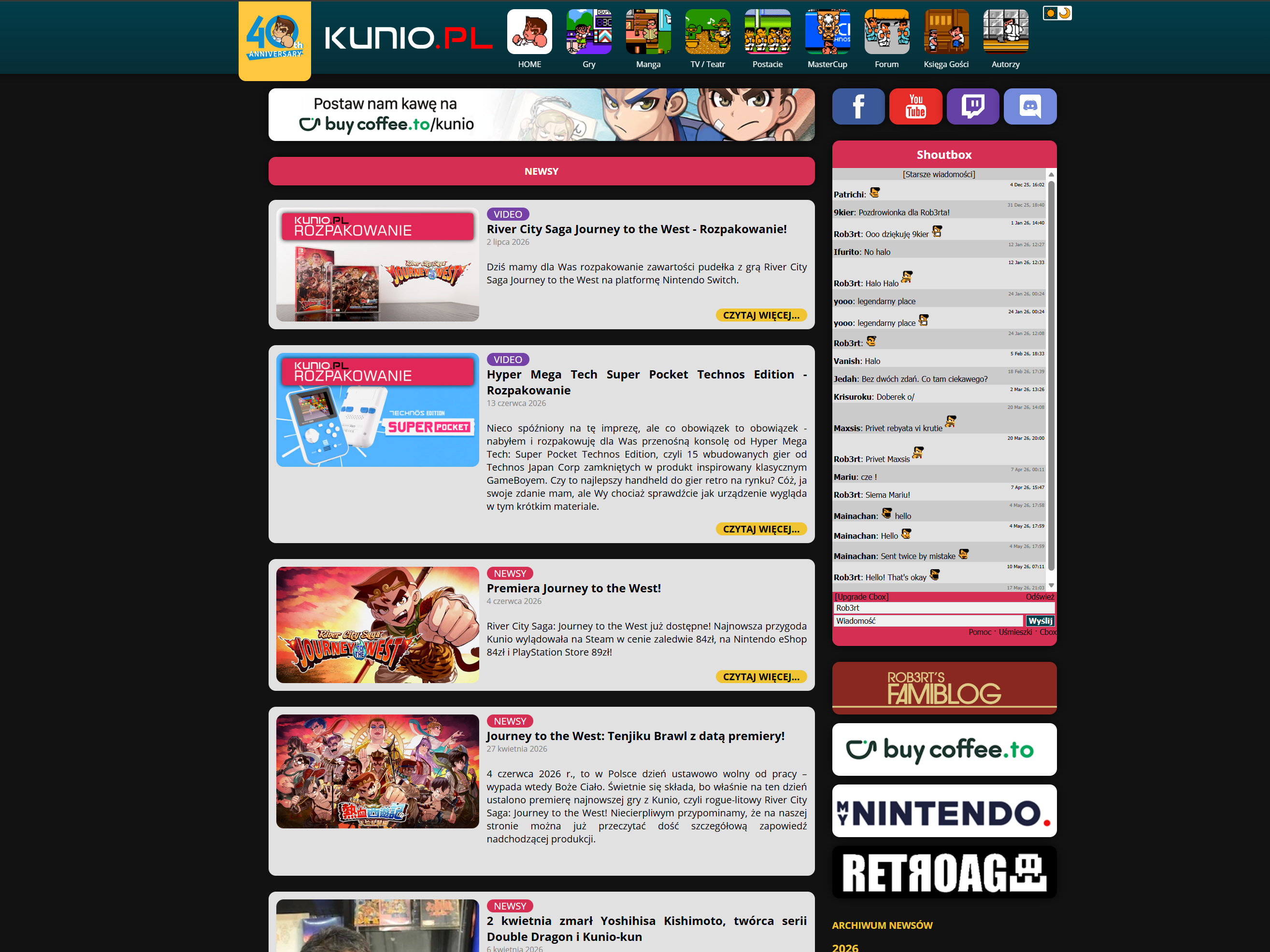 Webside Update!